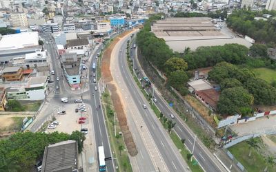 Trecho da Avenida Mário Gurgel será interditado para nova etapa de construção de viaduto em Cariacica
