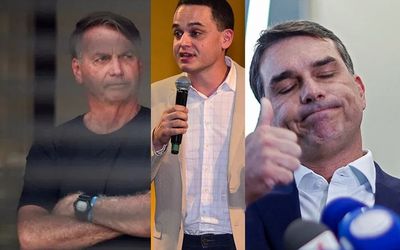 Pazolini que agora abraça filho do ex-presidente é o mesmo que esnobou Jair Bolsonaro em 2020