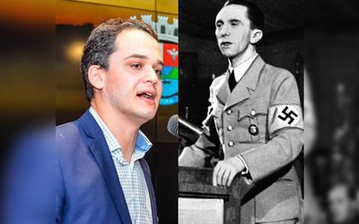 Prefeito de Cariacica desmascara Pazolini e diz que candidato a governador usa tática nazista para enganar a população capixaba
