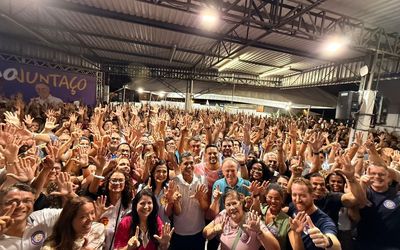 Governador Ricardo reúne apoiadores e ato marca início da arrancada rumo à vitória no 2º turno