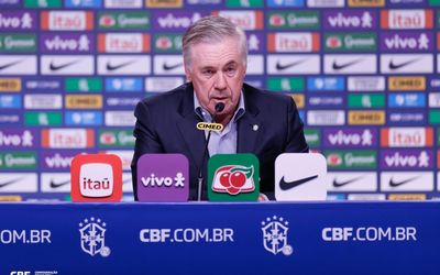 Ancelotti deixa Neymar de fora e justifica convocados de Palmeiras e Flamengo: "Prioridade é a Seleção Brasileira"