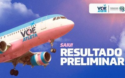 Veja aqui o resultado preliminar do edital 2026 do programa ‘Voe Atleta’