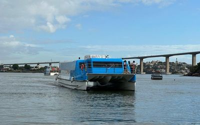 Embarcação Forno Grande entra em operação no Sistema Aquaviário