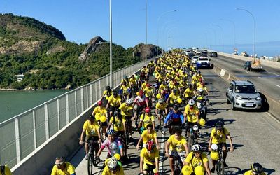Ministério Público e Detran vão promover ‘Pedalaço Pela Paz’ em avenidas de Vitória e Vila Velha