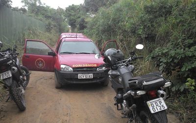 Bandido rende militar e rouba viatura do Corpo de Bombeiros em Vila Velha