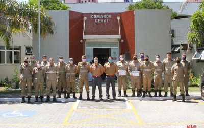 Corpo de Bombeiros do Espírito Santo capacita militares em investigação de incêndio em veículos