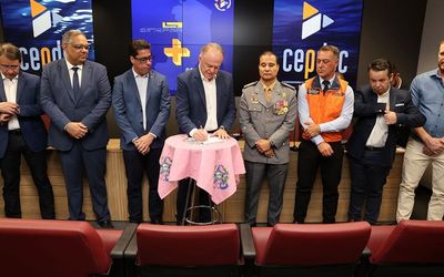 Governo capixaba contrata sistema de monitoramento e atualiza Plano Estadual de Defesa Civil