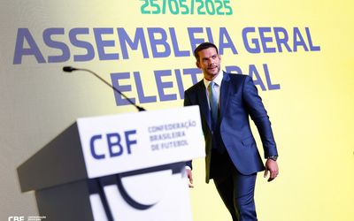Samir Xaud é eleito presidente da CBF