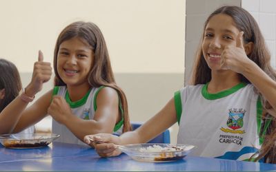 Alimentação balanceada é servida diariamente para mais de 50 mil alunos de Cariacica