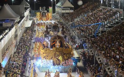 TVE vai transmitir desfiles das escolas de samba do Espírito Santo para todo o Brasil