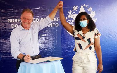 Casagrande representa governadores brasileiros na COP-26, na Escócia