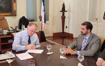 Governo do Estado e Polícia Federal assinam cooperação para participação em Força Tarefa da Segurança Pública