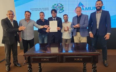 Governador recebe nova diretoria da Associação dos Municípios do Espírito Santo