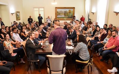 Casagrande recebe primeira equipe de supervisores da Atenção Primária em Saúde