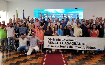 Governador anuncia edital para obras de urbanização e revitalização da orla de Piúma