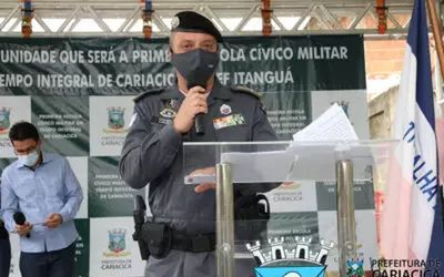 Comandante afirma que convênio está concluído e PM vai liberar policiais da reserva para atuarem na Escola Cívico Militar de Cariacica