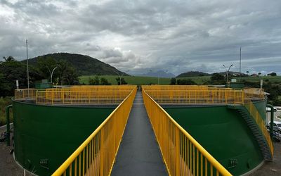 Cesan inaugura estações com tecnologia de ultrafiltragem e aumenta a distribuição de água em Guarapari