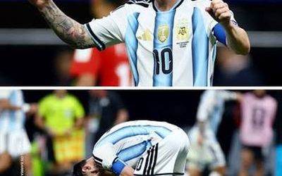 Messi explica motivo de choro e celebra mais uma vitória da Argentina na Copa: 'Desabafo'