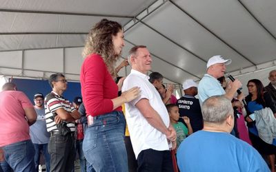 Em evento do Governo, ‘prefeito’ João Coser é elogiado por seu caráter republicano e pelas obras que fez para melhorar a mobilidade urbana de Vitória