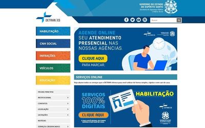 Detran orienta sobre agendamento de atendimento presencial e serviços on-line