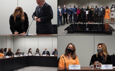 AMB assina termo de cooperação com TSE pela paz e segurança nas eleições de 2022