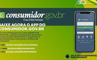 Consumidor.gov.br ganha atualização da sua versão para celular