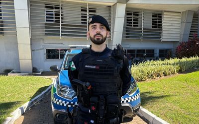 Guarda Municipal salva bebê engasgada durante ocorrência em Cariacica