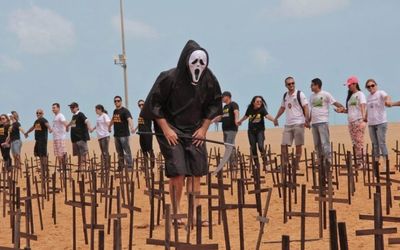 Para reflexão de nossas autoridades:  Grande Vitória, com seus 1.838.442 moradores, teve mais homicídios do que a cidade de São Paulo com quase 12 milhões de habitantes