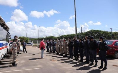 Procuradora-Geral de Justiça acompanha ação de fiscalização das praias no domingo de quarentena contra a Covid-19