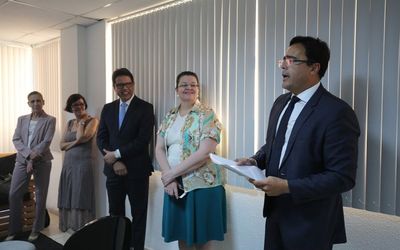 Ministério Público inaugura, na Enseada do Suá, sala do ‘Núcleo de Resolução de Conflitos’
