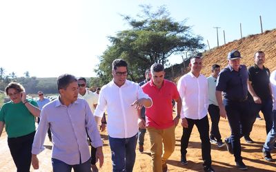 Comprometido com o desenvolvimento dos municípios  capixabas, presidente da Assembleia visita obras da orla e Contorno de Piúma