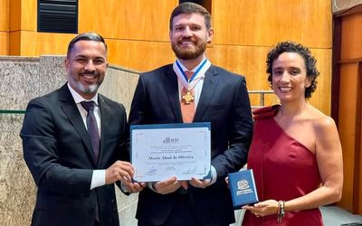 Munir Abud é homenageado pela Assembleia Legislativa com a ‘Comenda Agesandro da Costa Pereira’