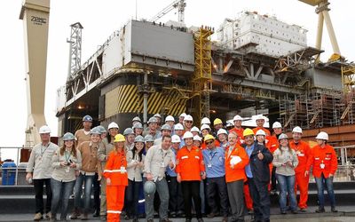 Petrobras garante que P-58 “passou por rigorosos processos de controle de qualidade antes de sair do estaleiro” e “segue rigorosos padrões de Segurança, Meio Ambiente e Saúde”