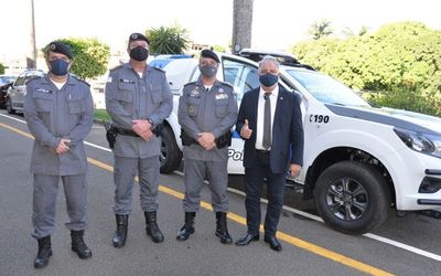 Polícia Militar recebe viatura para o Patrulhamento Rural em Linhares, Rio Bananal e Sooretama