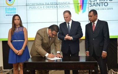 “Podemos afirmar que o número de recursos investidos na área de segurança pública é o maior de toda história do Espírito Santo”, diz governador, ao nomear 283 novos policiais civis