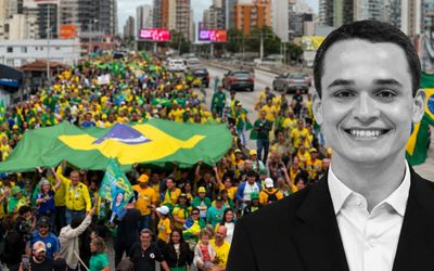 Pazolini, mais uma vez, dá bolo nos bolsonaristas e fica de fora do ato por impeachment de Alexandre de Moraes