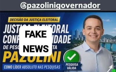 Milícia Digital de apoio a Pazolini faz fake news com decisão da Justiça Eleitoral do Espírito Santo