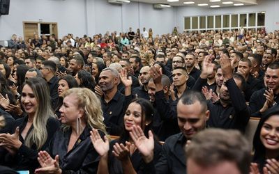 Governo do Estado realiza formatura de 299 novos Policiais Penais