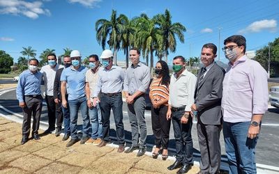 Casagrande inaugura contorno que liga Segunda Ponte a outros bairros de Vitória e diz que Portal do Príncipe será entregue em novembro