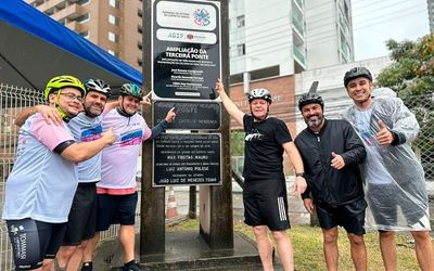Governo do Estado inaugura Ciclovia da Vida e ampliação da Terceira Ponte
