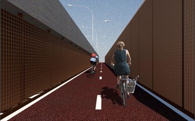 Terceira Ponte vai ganhar mais duas pistas e ciclovias com proteção para evitar suicídios