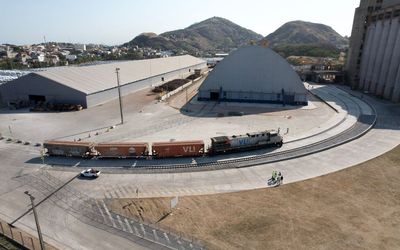Nova conexão ferroviária no Porto de Vila Velha vai começar a operar em agosto