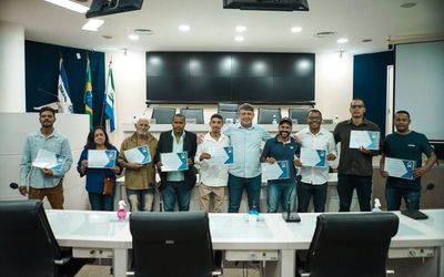 Diretoria eleita da Associação de Moradores de Novo Horizonte toma posse