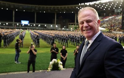 Governo do Estado realiza formatura de mais 932 novos soldados da Polícia Militar e outros mil iniciam curso neste mês