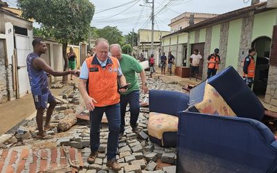 Governador anuncia R$ 50 milhões em crédito para empreendedores que tiveram perdas com as fortes chuvas no Espírito Santo
