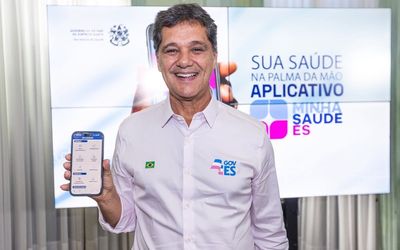 MINHA SAÚDE ES: Governador lança aplicativo que permite acesso a consultas, exames e histórico de atendimento pelo celular