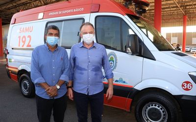 Casagrande e Vidigal inauguram nova Central de Regulação do SAMU 192 na Serra