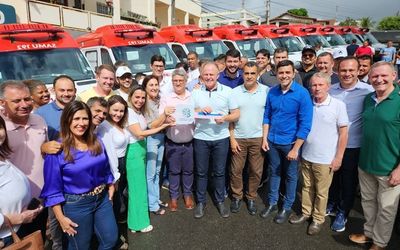 Governo entrega novas ambulâncias para fortalecer o SAMU 192 na Região Norte capixaba