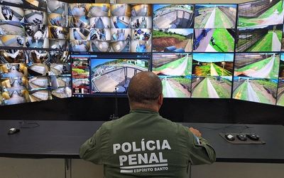 Sejus implanta sistema de videomonitoramento perimetral no Centro de Detenção Provisória da Serra