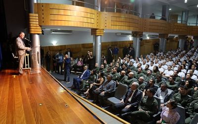 Sejus realiza Aula Magna do Curso de Formação dos novos policiais penais